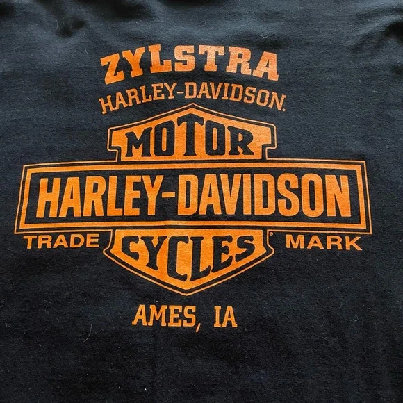 Harley Davidson Men’s XL Short Sleeve T.  Seldom worn. - Picture 3 of 5